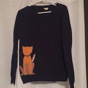 J crew cat sweater M